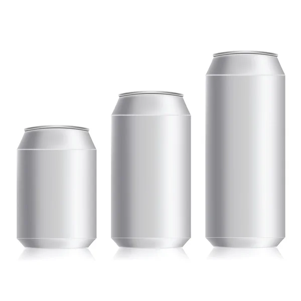 飲料缶 — ストックベクタ