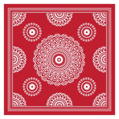 Bandana Şalı, Masa örtüsü Kumaşı, İpek Boyun Atkısı, Mendil Tasarımı, Süs Paisley, Kare Şablon