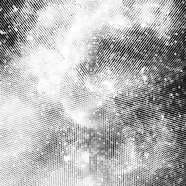 Félhangminta Pöttyös Készlet Pontos Textúra Fehér Háttér Overlay Grunge Sablon — Stock Fotó