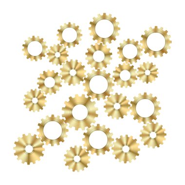 Geometrik Gear Tekerlekleri Simgesi ile Tekno Arkaplan. Makine Logosu. Mekanizma Çarkı Kavramı. Teknolojik Mekanik Çarklı Araç. Aktarımın Bir parçası