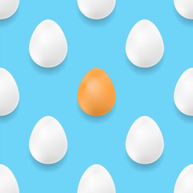 Beyaz Arkaplanda İzole Edilmiş Kusursuz Yumurtalar