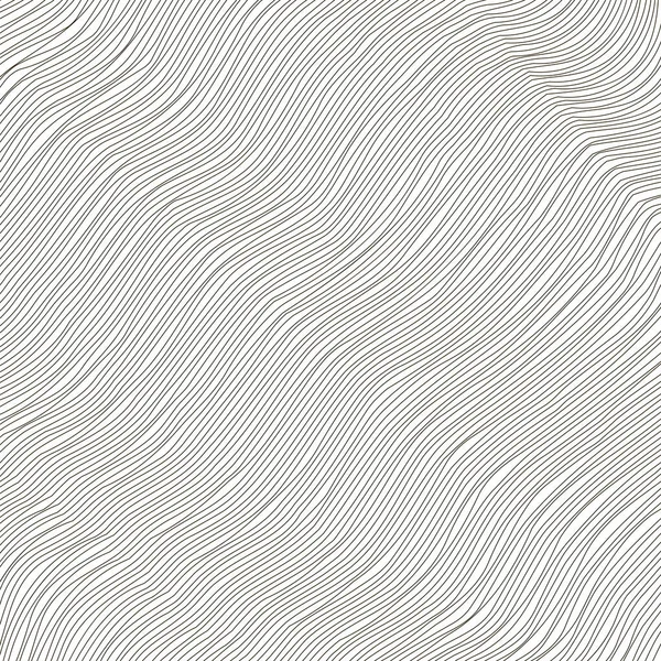 Wave Stripe Arka Planı Grunge Hattı Desenli Desen — Stok Vektör