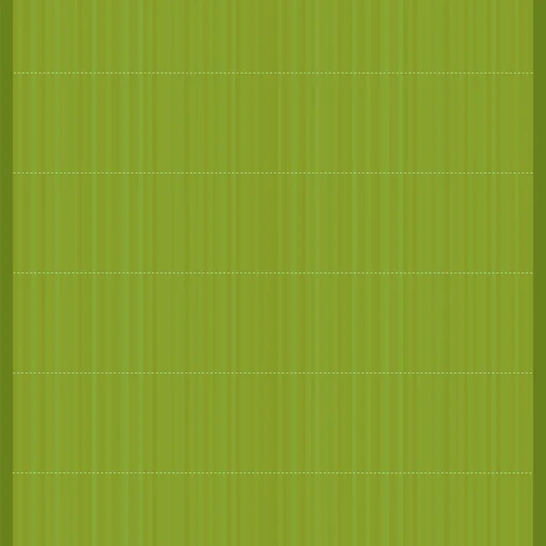 Tapis Traditionnel Asiatique Bambou Tapis Table Japonais Vert Vue Dessus — Image vectorielle