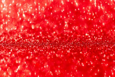 Şenlikli soyut bulanık simli arka plan kırmızı rengi.