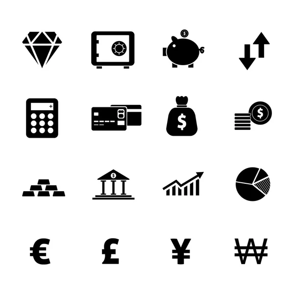 Icono de finanzas — Archivo Imágenes Vectoriales
