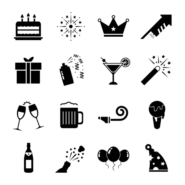 Icono de celebración — Archivo Imágenes Vectoriales