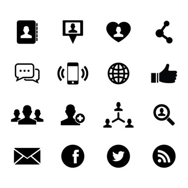 Sosyal Icon set