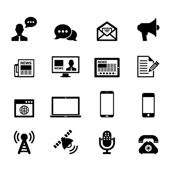 Icona di comunicazione — Vettoriale Stock