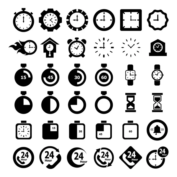 Icono de tiempo — Vector de stock