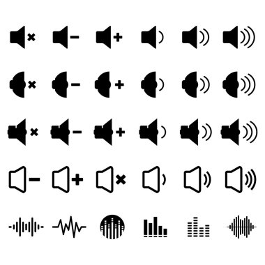 Equalizer'ı ve ses simgesini