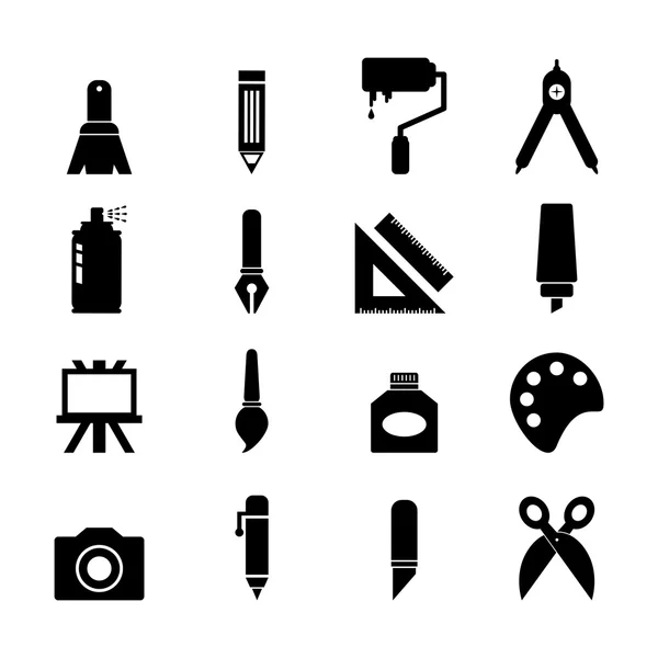 Kunst pictogram — Stockvector