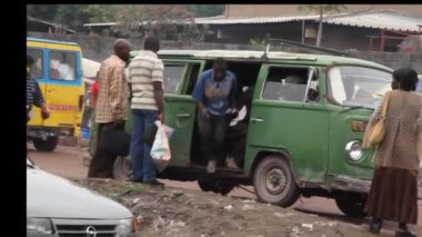 Kinshasa Demokratik Kongo Cumhuriyeti trafik