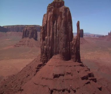 monument valley mittens havadan çekim