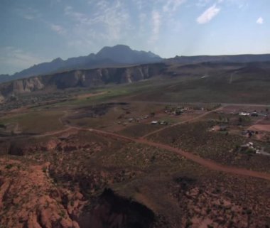 st. george, utah yakınlarında havadan çekim