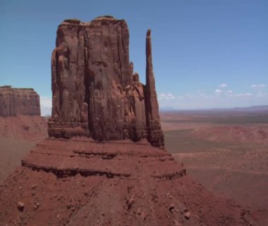 monument valley mittens havadan çekim