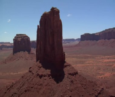 monument valley mittens havadan çekim