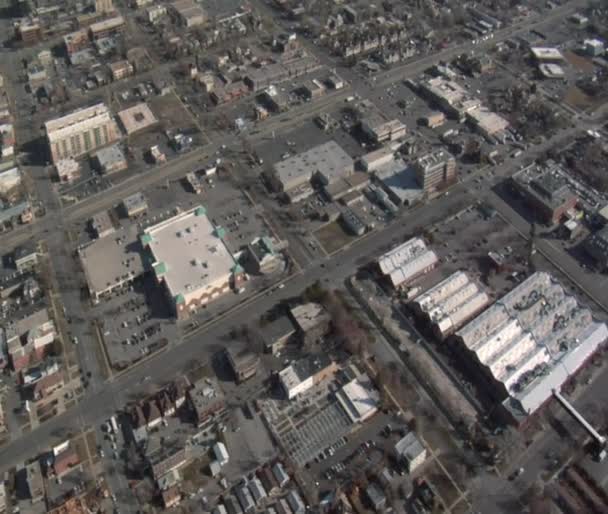 Aerial shot of Salt Lake City — Stock Video