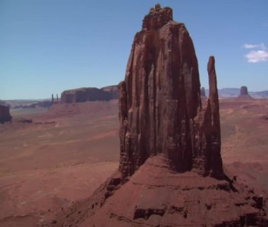 monument valley mittens havadan çekim