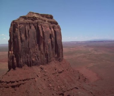 monument valley mittens havadan çekim
