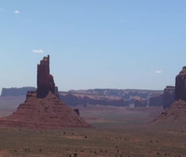 monument valley buttes hava görüntüsünü uzaklaştırmak