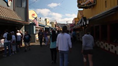 Monterey California'da Fisherman's wharf