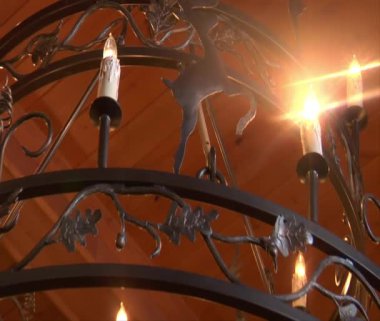 demir avize Avrupa otel