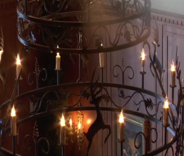 demir avize Avrupa otel