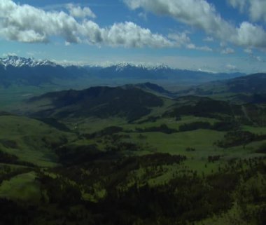 paradise valley Montana'da uzak vadiler