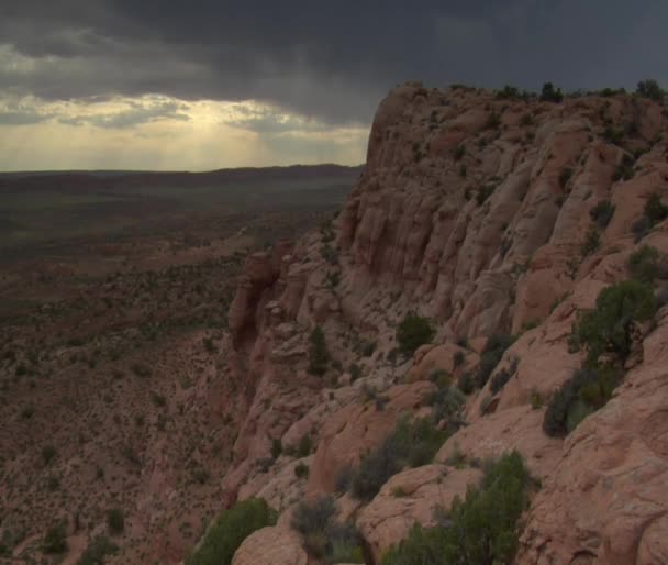 Stormy timelapse — Stock Video