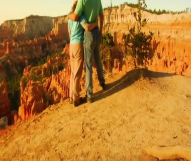 Çifte RIM Overlook Bryce Canyon