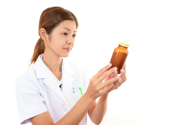 Retrato de um farmacêutico — Fotografia de Stock