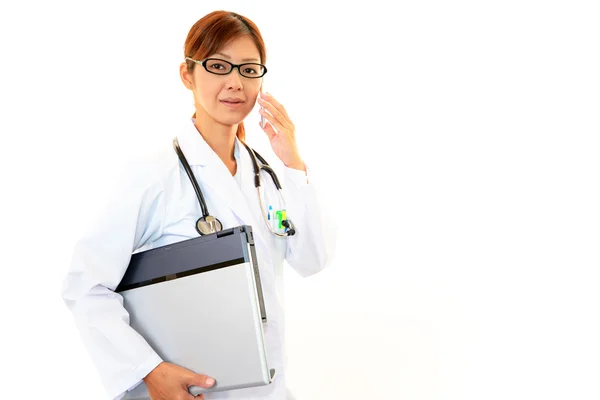 Retrato de una doctora — Foto de Stock