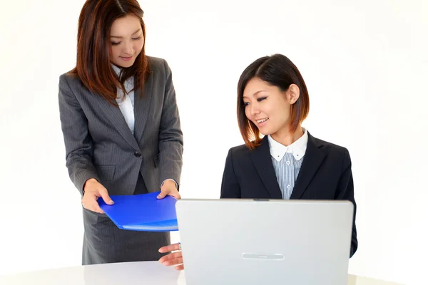 Portrait of business people in their office — Stock Photo, Image