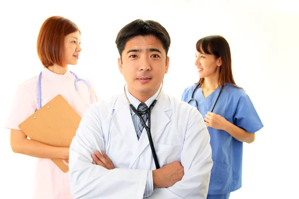Equipa médica asiática — Fotografia de Stock