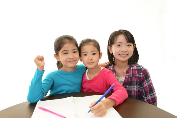 Kinderen Studeren — Stockfoto