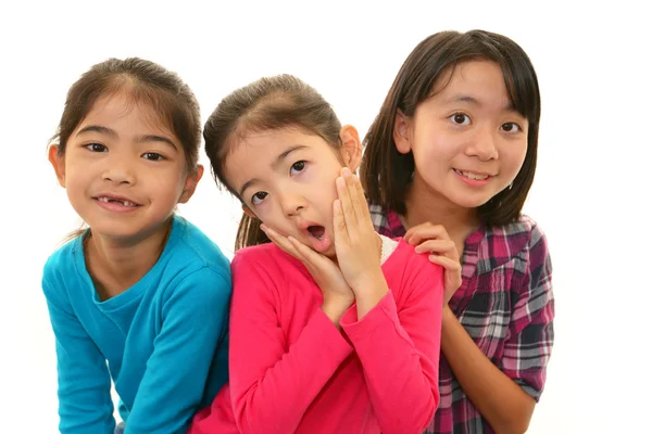 Smiling girls — Stock Photo, Image