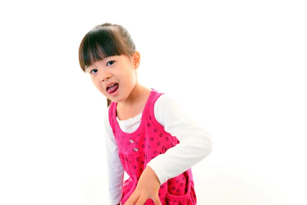 Portrait of little Asian girl — Stock Photo, Image