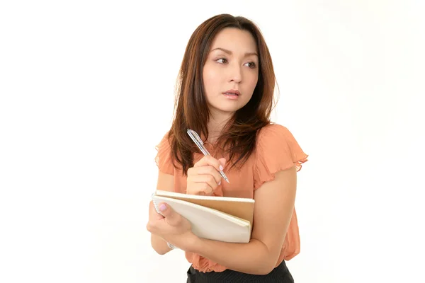 Portrait of a young business woman — Stock Photo, Image