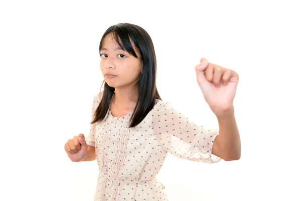 Retrato de uma menina asiática — Fotografia de Stock