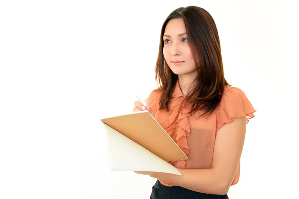 Mujer de negocios sonriente —  Fotos de Stock