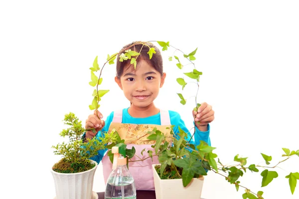 Smiling girl — Stock Photo, Image