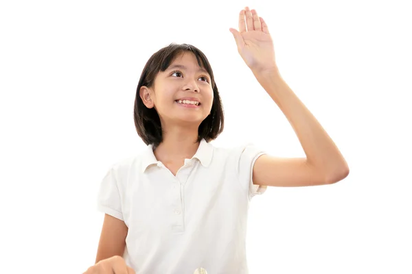 Smiling girl — Stock Photo, Image