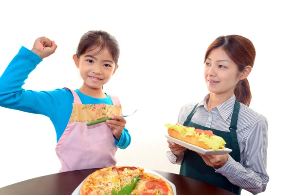 母と子の笑顔 — ストック写真