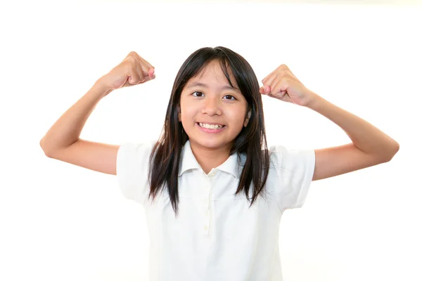 Menina sorridente — Fotografia de Stock