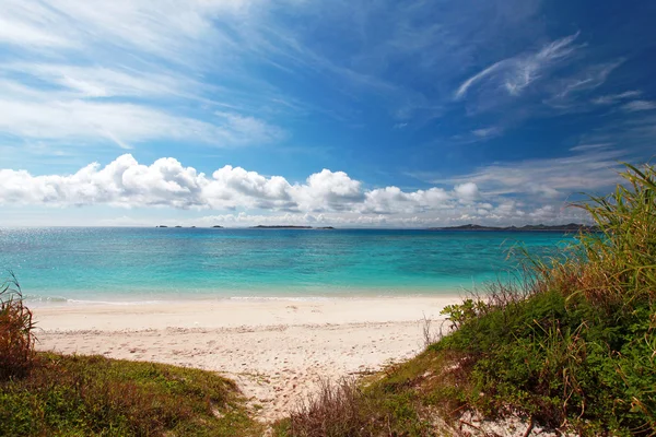 Nádherná pláž v okinawa — Stock fotografie