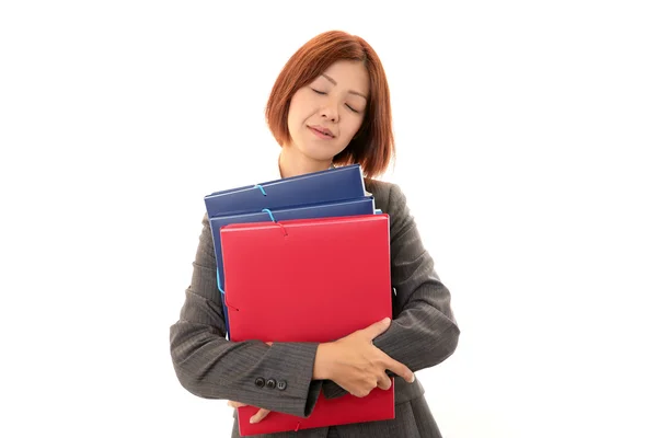 Depressed business woman. — Stock Photo, Image