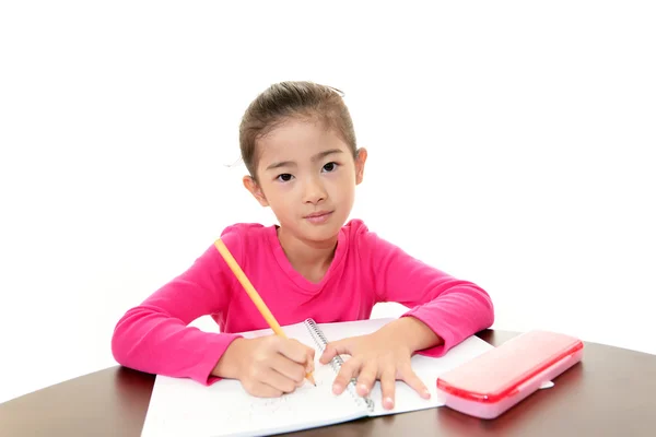 Bambino che studia — Foto Stock