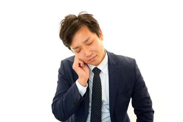 Depressed businessman. — Stock Photo, Image