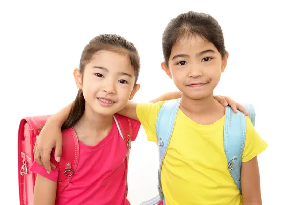 Smiling girls — Stock Photo, Image