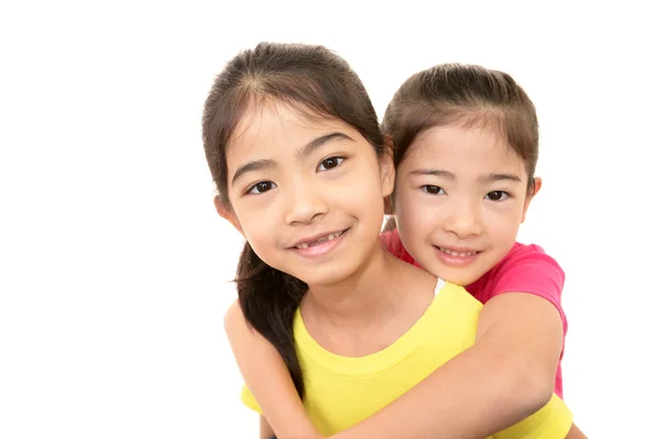 Smiling girls — Stock Photo, Image